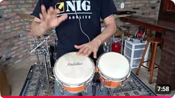 Como tocar Bongôs - Parte 5